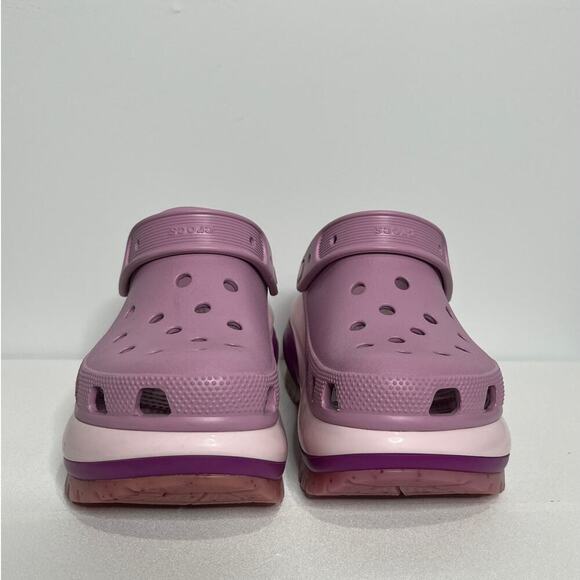 Crocs Women’s Purple Mega Crush Clogs / Size-M5, W7 - Picture 4 of 16